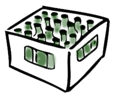 Bierspende 1,- € pro Liter Bier.